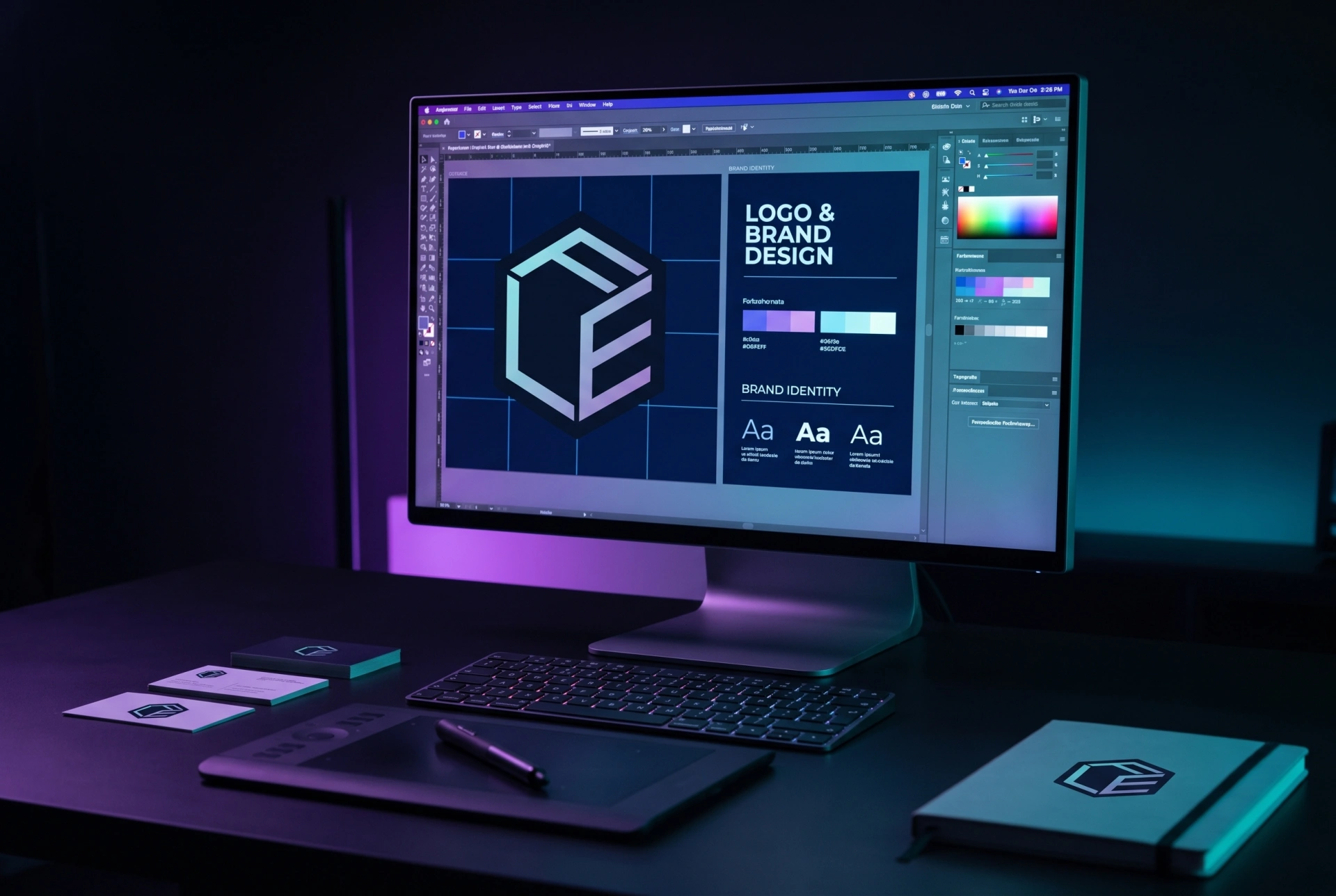 Logo and brand design